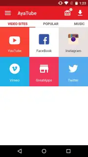 AyaTube Video Downloader capture 1