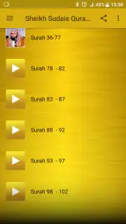 Sheikh Sudais Quran MP3 capture 2