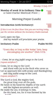 Catholic Calendar from Universalis capture 4
