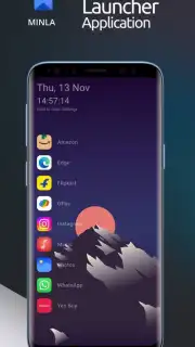 Minla : Minimalist launcher capture 1