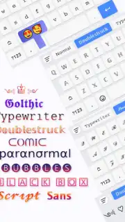 Fonts Aa - Keyboard Fonts Art capture 8