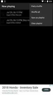 Default Music Player capture 6