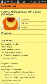 Recettes Dessert capture 3