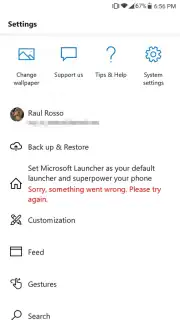 Microsoft Launcher capture 18