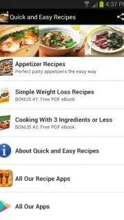 Quick and Easy Recipes capture 3