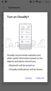 Samsung Internet Beta capture 3