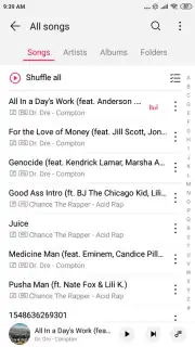 Huawei Music capture 4