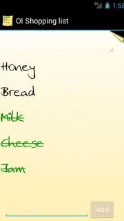 OI Shopping list capture 9