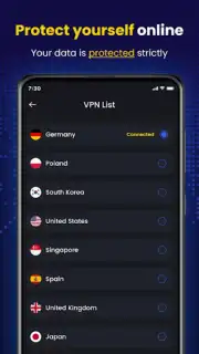 Super VPN: Safe & Secure VPN capture 5
