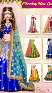 Indian Wedding Dress up games capture 11