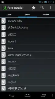 Font Installer capture 5