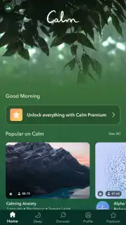 Calm - Sleep, Meditate, Relax capture 1