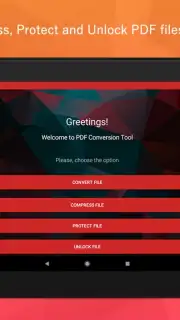 PDF Conversion Tool capture 1
