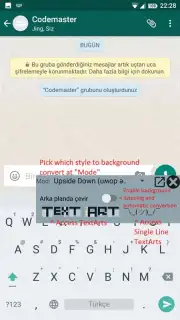 Upside Down Chat+ capture 3