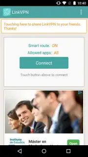 LinkVPN capture 1
