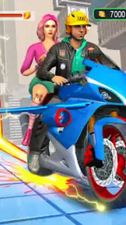 Flying Bike Taxi Rider capture 3