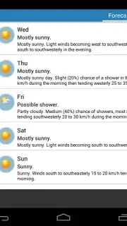 Au Weather Free capture 3