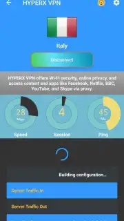 HYPERX VPN capture 3