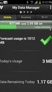 My Data Manager capture 1