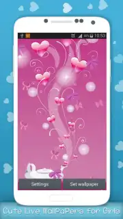 Милые Живые Обои для Девочек capture 6