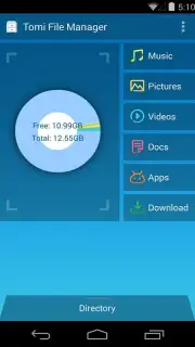 Tomi File Manager capture 6