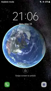 Earth Planet 3D live wallpaper capture 2