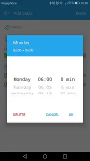 Class Schedule capture 6