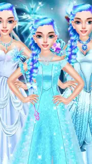 Ice Queen Makeup Dress Up capture 4