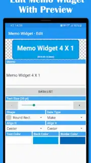 D-Day Counter & Memo Widget capture 4