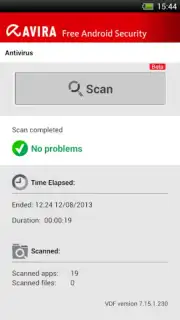 Avira Free Android Security capture 2