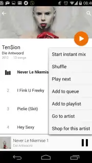 Google Play Music capture 1