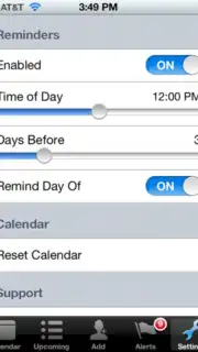 MyCalendar Mobile capture 2