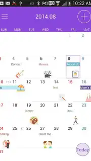Naver Calendar capture 1
