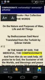 Risale-i Nur Multi Language capture 3
