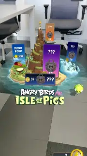 Angry Birds AR: Isle of Pigs capture 2