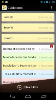 Quick notes capture 7