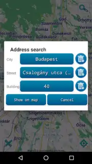 Карта Будапешт офлайн capture 6