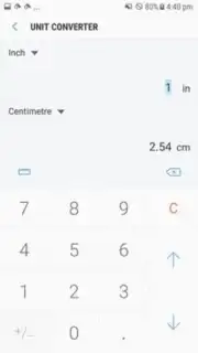 Samsung Calculator capture 1