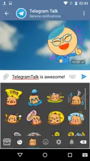 Telegram Talk capture 4