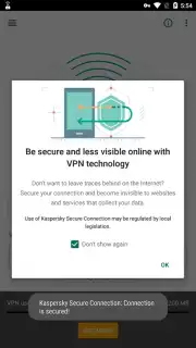 Kaspersky Fast Secure VPN capture 2