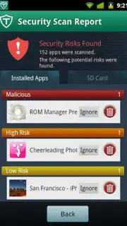 Antivirus y Seguridad Móvil capture 2