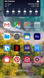 Launcher iOS 17 Lite capture 8