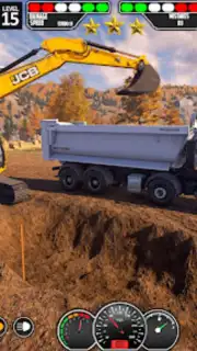 JCB Game Snow Excavator Games capture 7