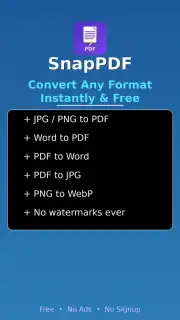 SnapPDF — PDF Tools capture 2