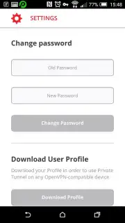 Private Tunnel VPN capture 2
