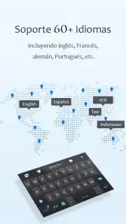Spanish (LA) for GOKeyboard capture 4