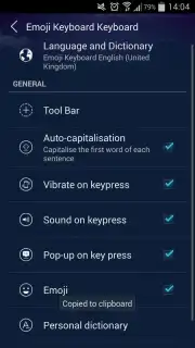 Kika Keyboard - Cool Fonts, Emoji, Emoticon, GIF capture 5