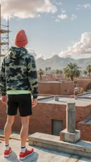 Going Up Jump Parkour Rooftop capture 5