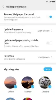 Mi Wallpaper Carousel capture 4