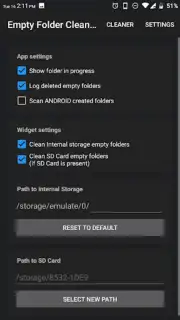 Empty Folder Cleaner capture 6